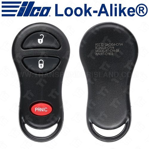 Ilco 1999 2004 Jeep Grand Cherokee Keyless Entry Remote 3B